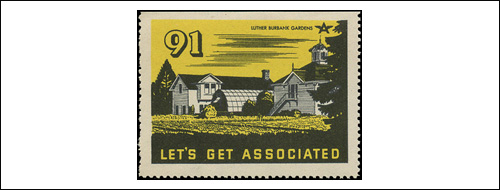 Luther Burbank Stamp