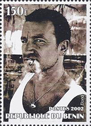 Bono [Paul Hewson] Stamp