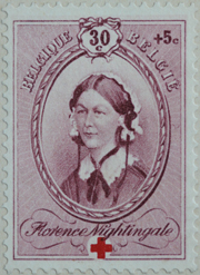Florence Nightingale Stamp, Belgium