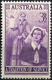 Florence Nightingale Stamp, Australia