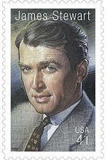 Jimmy Stewart Stamp, USA, 41 Cents