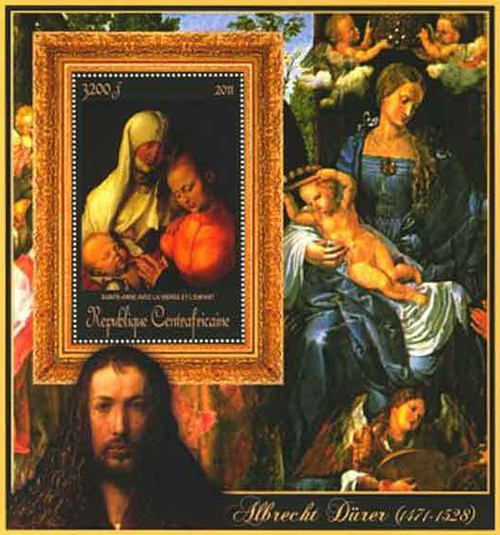 Albrecht Durer Stamp