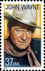 John Wayne Stamp, 37 cents, USA