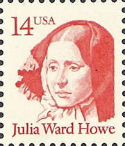 Julia Ward Howe Stamp, 14 cents, USA