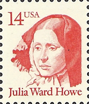 Julia Ward Howe Stamp, 14 cents, USA
