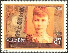 Nellie Bly stamp, 37 cents USA