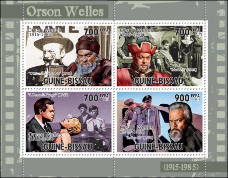 Orson Welles Stamps, Guine-Bissau
