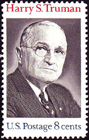 Harry Truman Stamp, 8 cents, USA