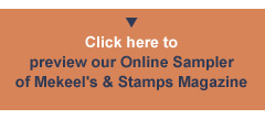 Click here - Preview our Online Sampler of Mekeel's & Stamps Magazine