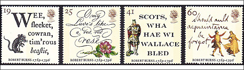 January 25, 1759 - Robert Burns 